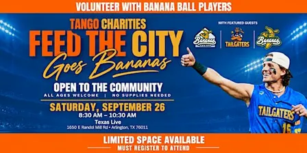 VOLUNTEER! Feed The City Goes Bananas!