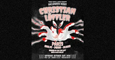 Christian Löffler >< Halloween Night >< presented by Public Works & Safra