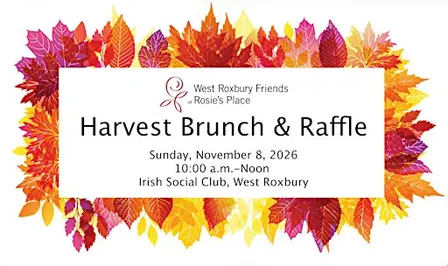 West Roxbury Friends of Rosie's Place Harvest Brunch 2026