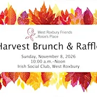 West Roxbury Friends of Rosie's Place Harvest Brunch 2026