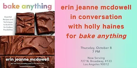 Erin Jeanne McDowell in Conversation for Bake Anything