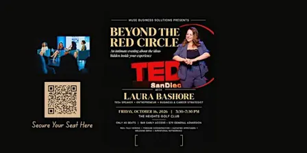 BEYOND THE RED CIRCLE From Story to Stage: TEDx Speaker Laura Bashore