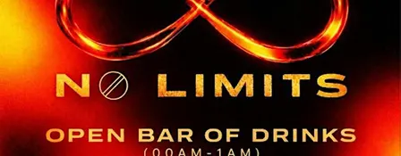 no limit party (free open bar)