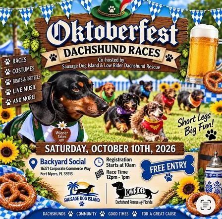 Oktoberfest Dachshund Races - SWFL ( Fort Myers )