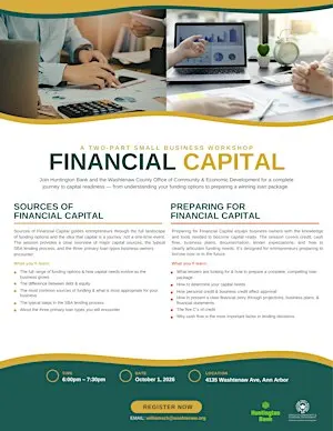 Small Business Workshop: Financial Capital