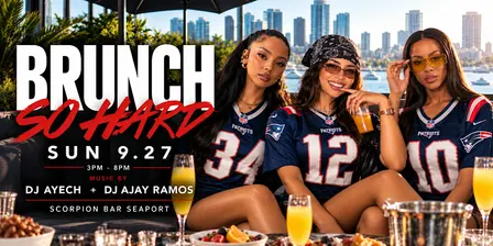 Brunch So Hard - Scorpion Bar - Seaport - 9/27/26