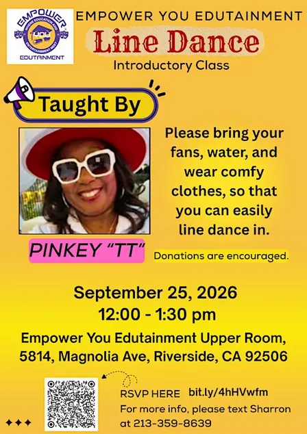 Empower You Edutainment Line Dancing