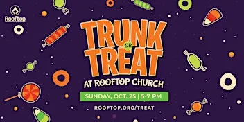 Free Community Trunk or Treat at Rooftop Church