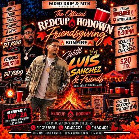 Redcup Hodown Friendsgiving Bonfire