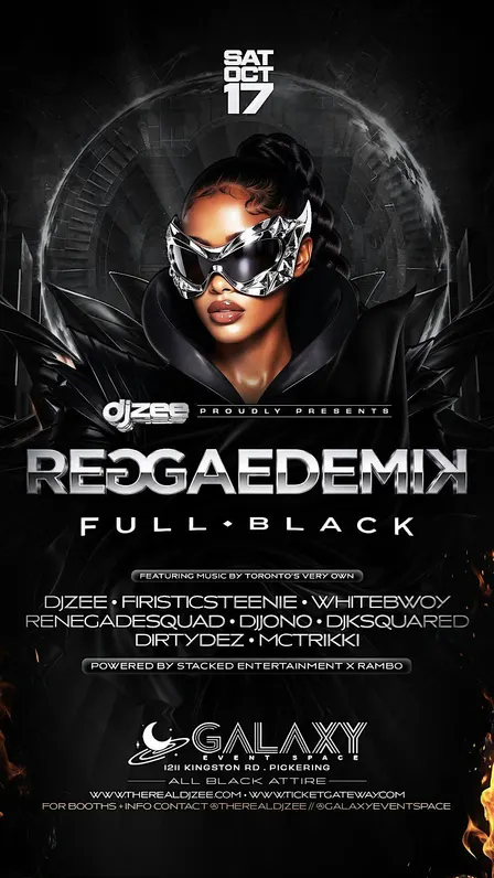 REGGAEDEMIK FULL BLACK