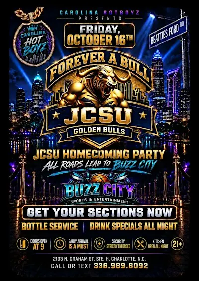 JCSU Homecoming Party Forever A Bull