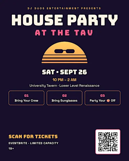 Law House Party 19+