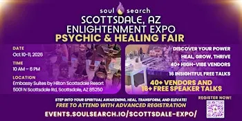 SoulSearch Scottsdale Enlightenment Expo Psychic & Healing Fair