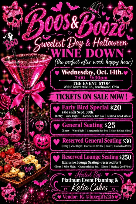 Boos & Booze Social