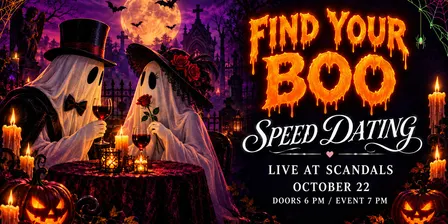 Find Your BOO Speed dating!