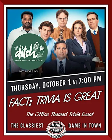 The Office Trivia Night at Ditch Kitchen and Surf Bar
