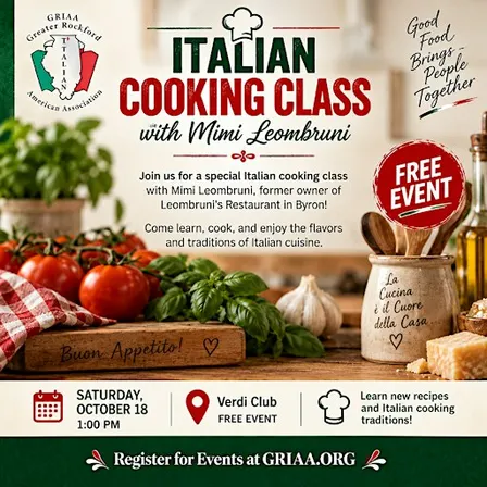 Italian Cooking Class