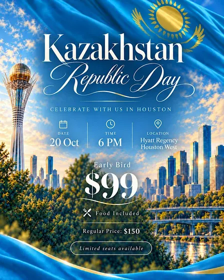 Republic day of Kazakhstan Celebration & Gala Dinner