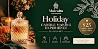 Elegant Holiday Candle Making Lunch Experience in Calgary