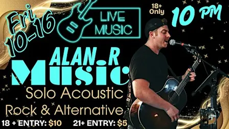 Alan R Music: Acoustic Solo Night at Rabbit