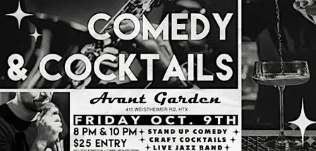 Comedy & Cocktails at Avant Garden
