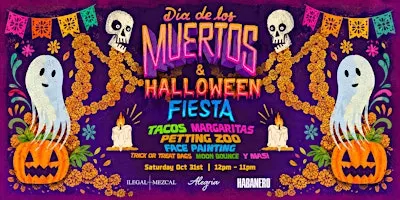 Dia de Los Muertos Halloween Fiesta