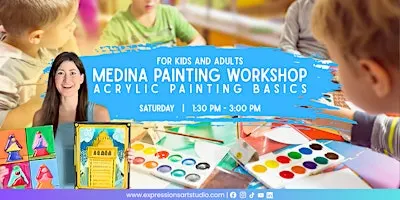 For KIDS & ADULTS PAINTING WORKSHOP