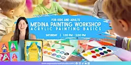 For  KIDS & ADULTS PAINTING WORKSHOP