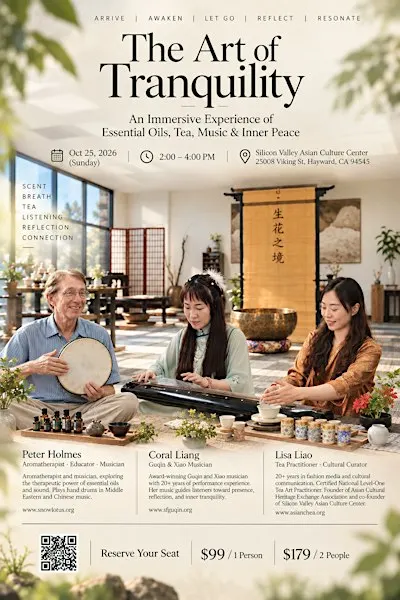 The Art of Tranquility: Essential Oils, Tea, Music & Inner Peace