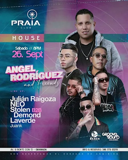 HOUSE EN PRAIA CLUB (SÁBADO 26 DE SEPTIEMBRE)