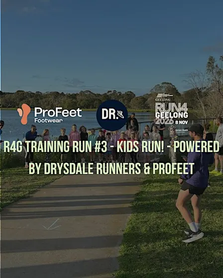 R4G Training Run #3 - Kids Run! - Powered by Drysdale Runners & ProFeet