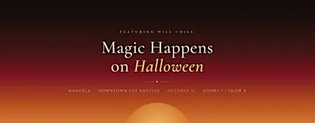 Magic Happens on Halloween