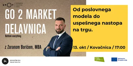 GO 2 MARKET DELAVNICA