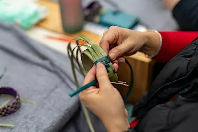 Toi Ngākau: Raranga Workshop