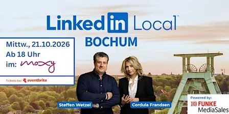 LinkedIn Local Bochum - 21.10.2026 - Ab 18 Uhr im MOXY am Ruhrstadion