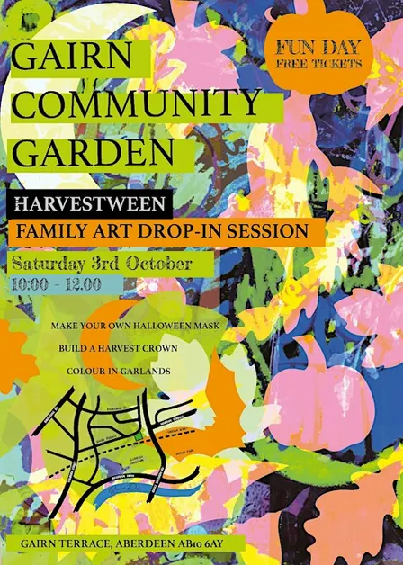 Harvestween – Family Fun Day at Gairn Community Garden