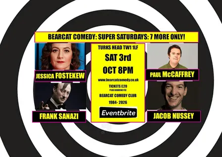 Bearcat Comedy Saturday 3rd October