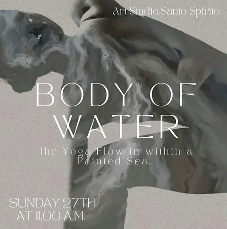 Body of Water | Yoga Experience in a Private Art Studio in Florence