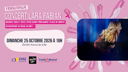 Concert Lara Fabian Octobre Rose
