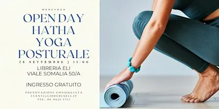 OPEN DAY GRATUITO di Hatha Yoga Posturale alla Libreria Eli