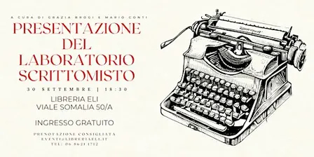 Anteprima gratuita del laboratorio "SCRITTOMISTO" alla Libreria Eli