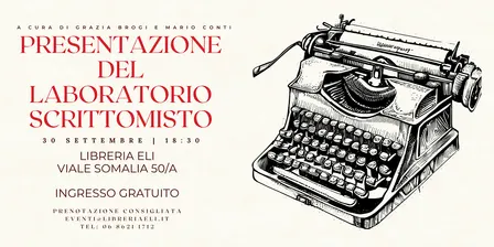 Anteprima gratuita del laboratorio "SCRITTOMISTO" alla Libreria Eli