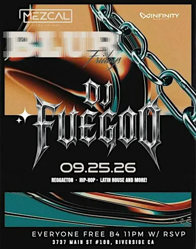 BLUR FRIDAY inside Mezcal Nightclub - Hip-Hop / Reggaeton / House (09.25)