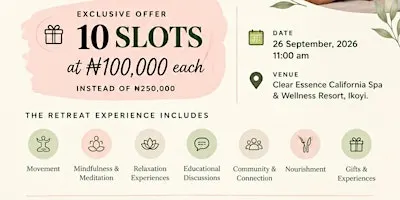 Mothers’ Day Out Retreat