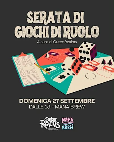Giochi di ruolo al Mana Brew