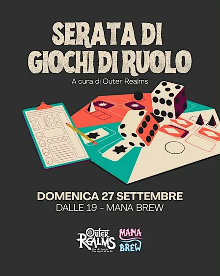 Giochi di ruolo al Mana Brew