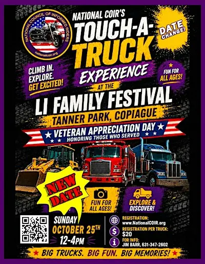 National COIR's Touch-A-Truck Experience - Register Your Truck