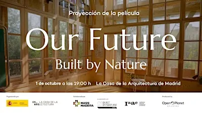 Proyección Our Future: Built by Nature