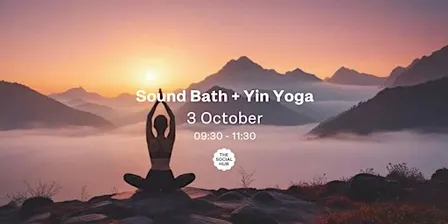 Sound Bath + Yin Yoga