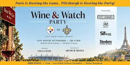 Paris Wine and Watch Party at City Winery